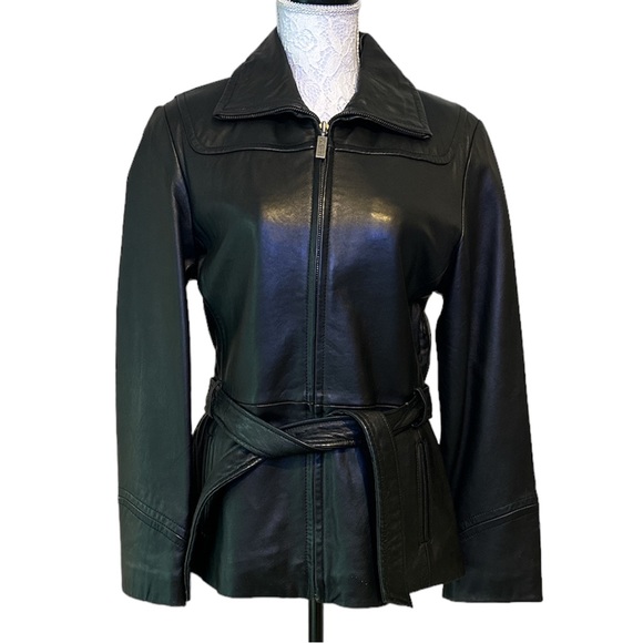 Kenneth Cole leather jacket - Picture 1 of 5